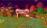 The entrance as shown in a cutscene