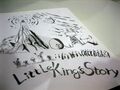 A doodle of Little King's Story characters by Kimura